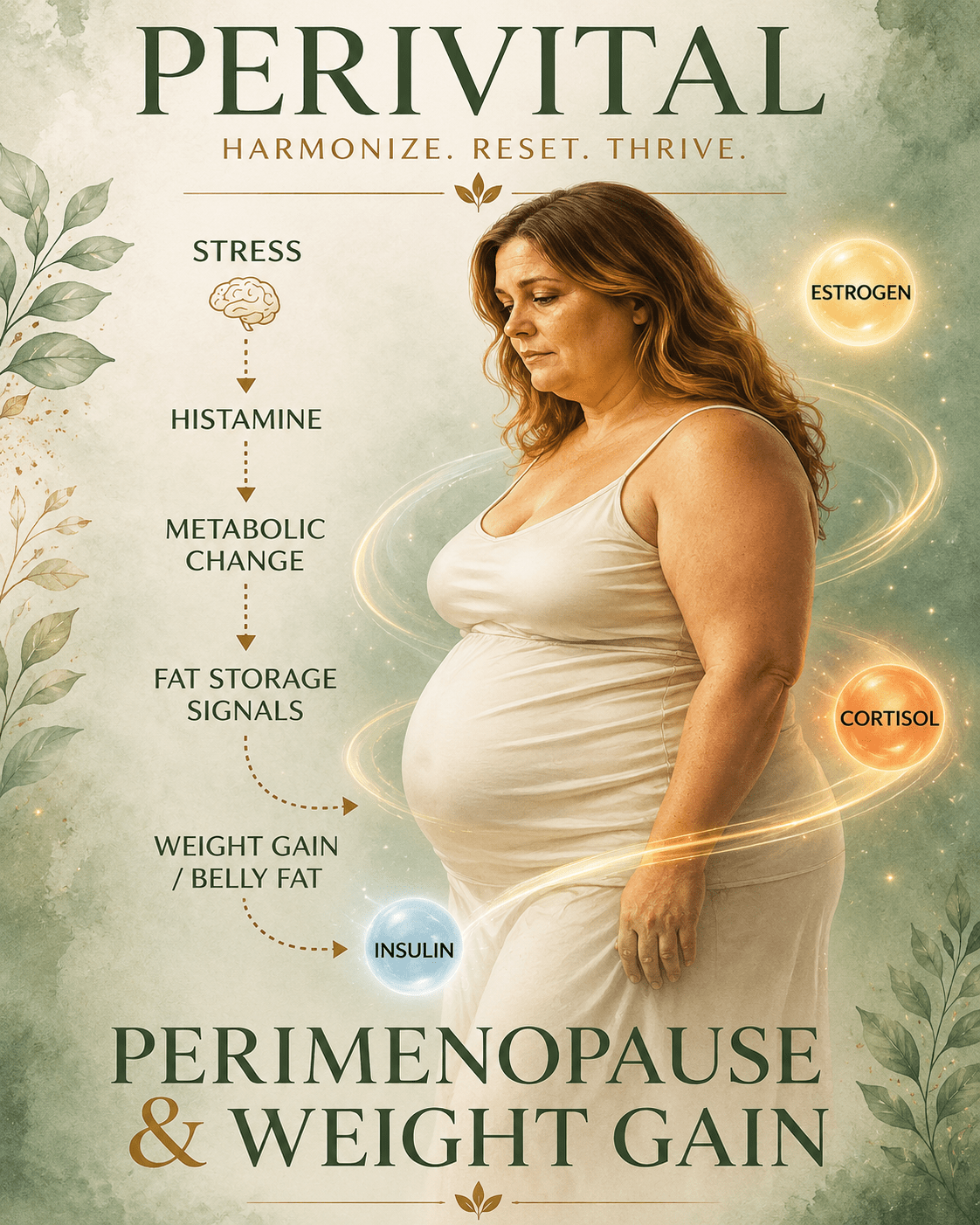 Balance Hormones. Control Cravings. Lose the Belly. After 38 - PERIVITAL